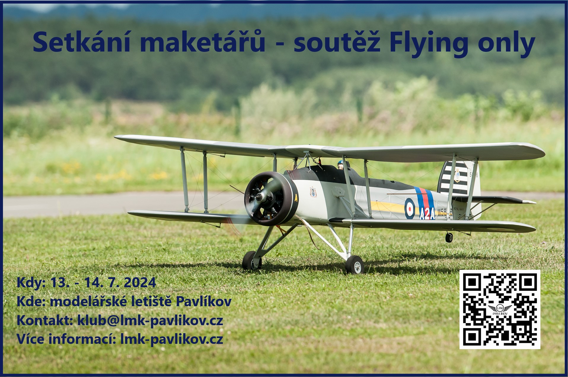 Plakát_na_Setkání_maketářů_se_soutěží_Flying_only_2024
